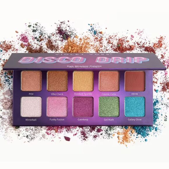 NIB Disco Drip Eyeshadow Palette - Violet Voss - Picture 1 of 10